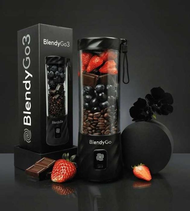 Blender Bezprzewodowy Przenośny Blendygo 3 ŁADOWANIE USB ROZDRABNIACZ