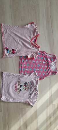 Koszulka x3 Disney Minnie i my Little Pony 122- 128cm