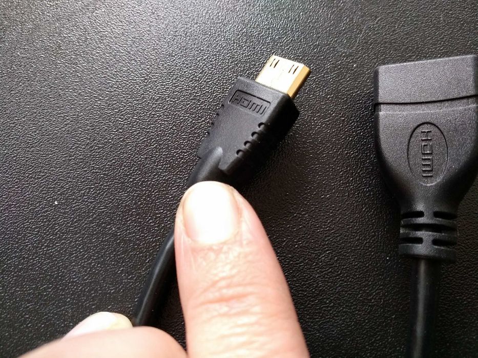 Cabo extensão Mini-hdmi