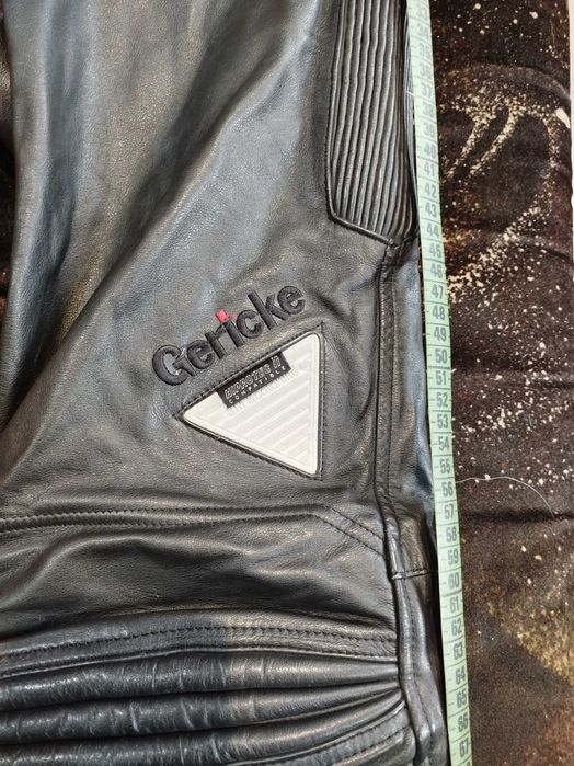 spodnie motocyklowe męskie - skóra