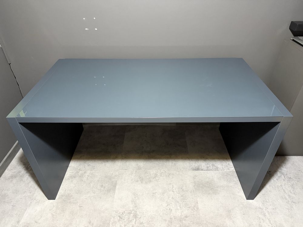 Biurko 160x80 cm kolor Antracyt