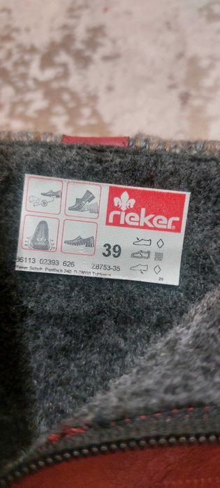 Жіночі зимові черевички Rіеker
