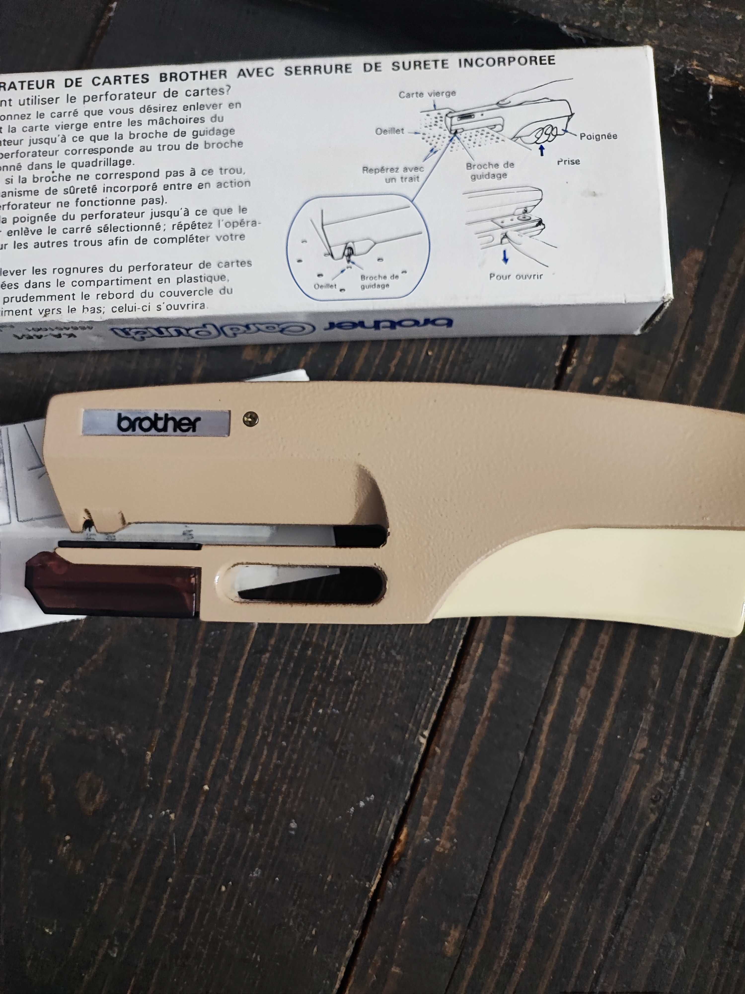 dziurkarka Brother Card punch