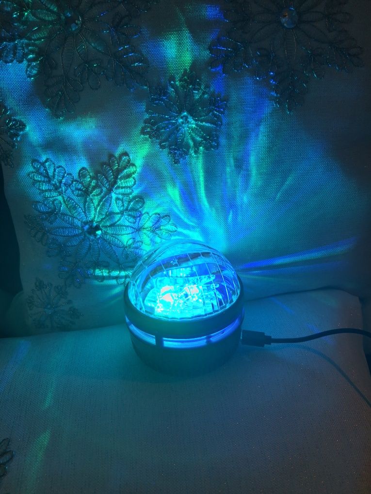 Projektor LED zorza polarna