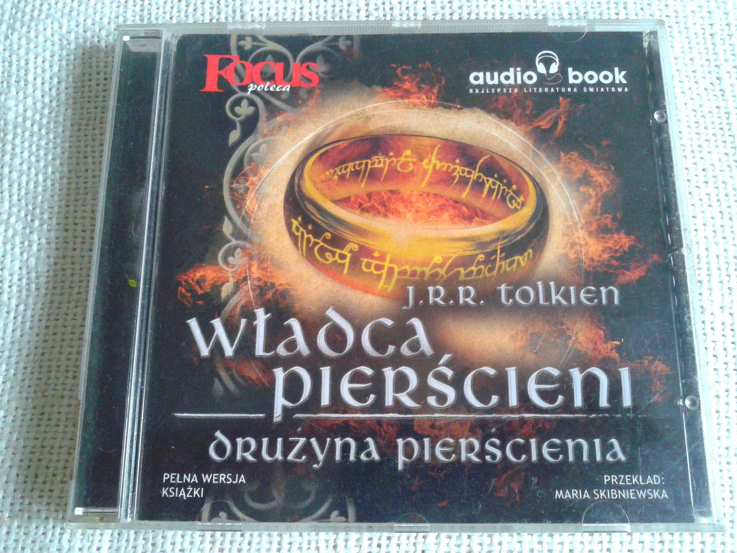 Władca Pierścieni, Drużyna Pierścienia  audiobook  CD