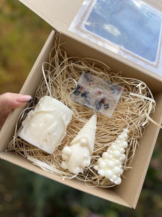 Boxy prezentowe z wosku