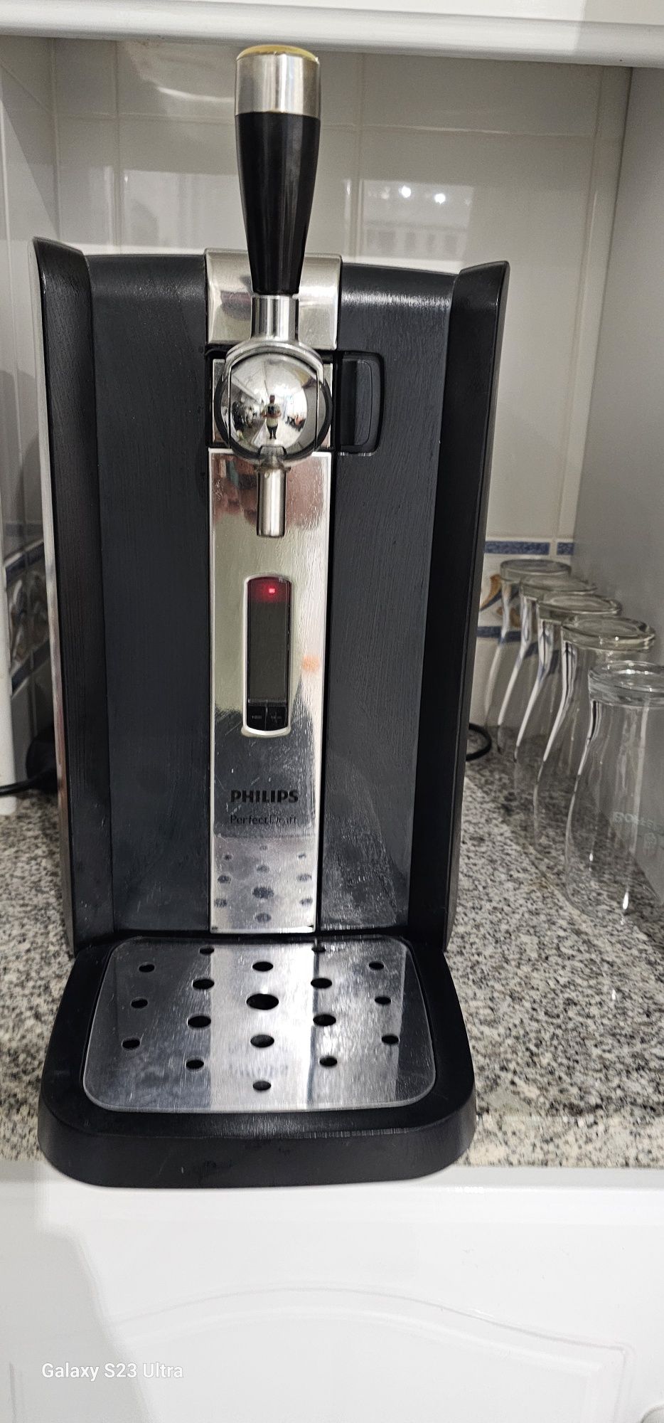 máquina de cerveja