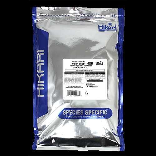 Заміна живих кормів для рибок! Hikari Tropical Vibra Bites (Японія)