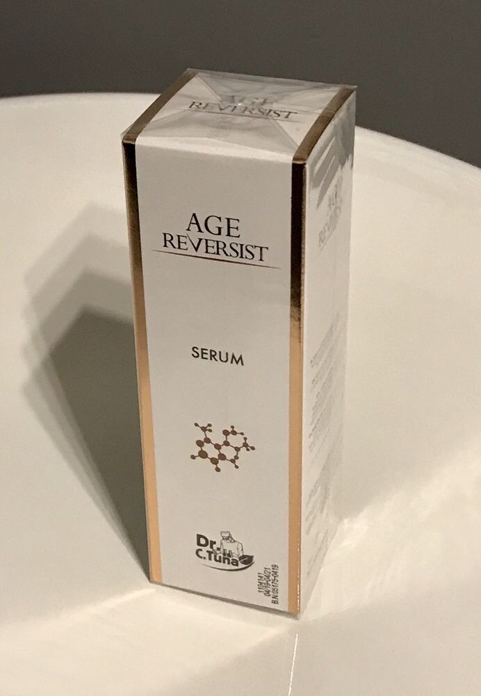 Efekt BOTOKSU Serum na D/N Age Reversist Farmasi Dr Tuna Żelazko Twarz