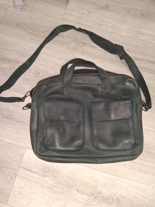 Чоловіча шкіряна сумка