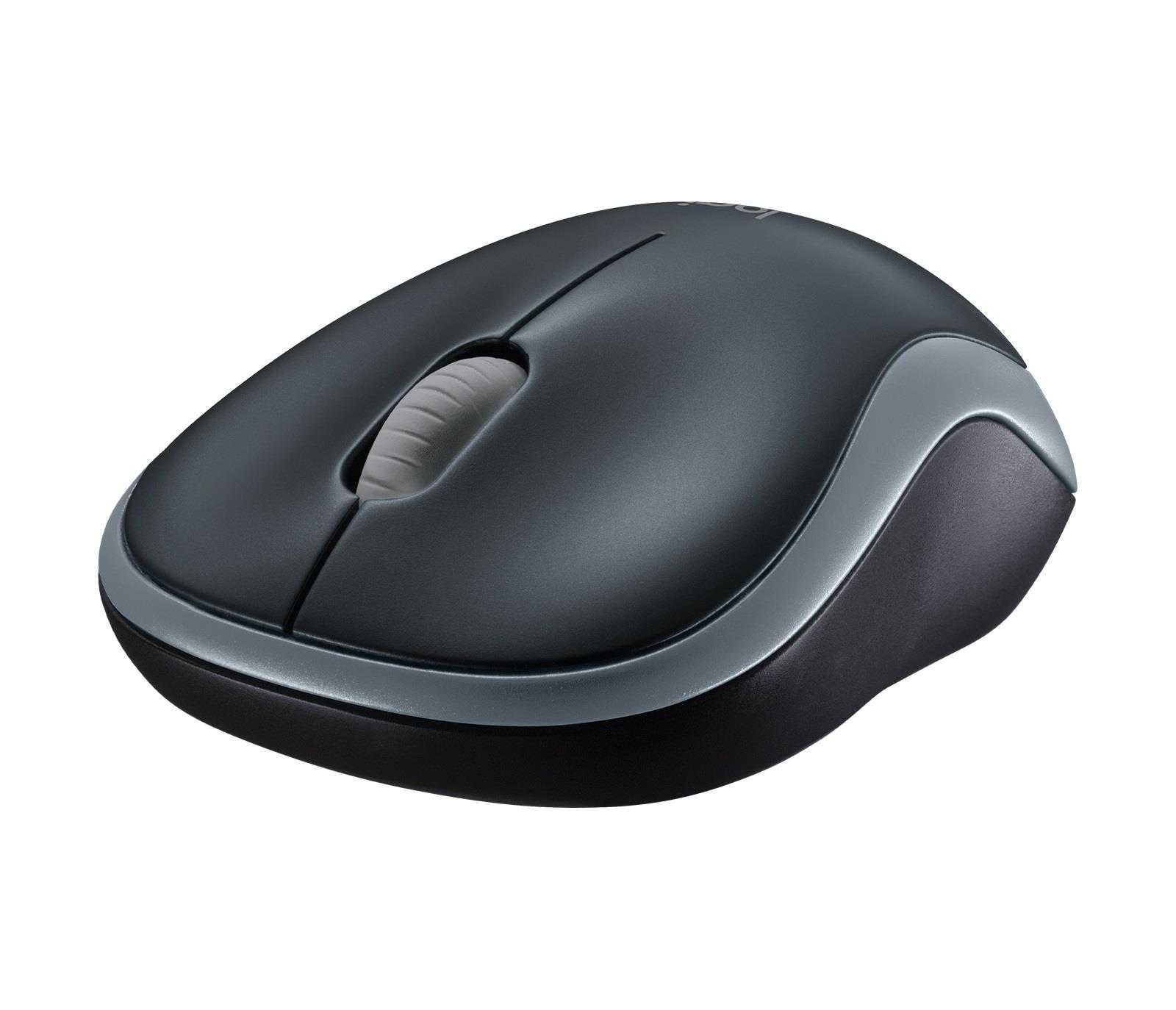 Mysz bezprzewodowa Logitech M185 – czarno-szara – optyczna