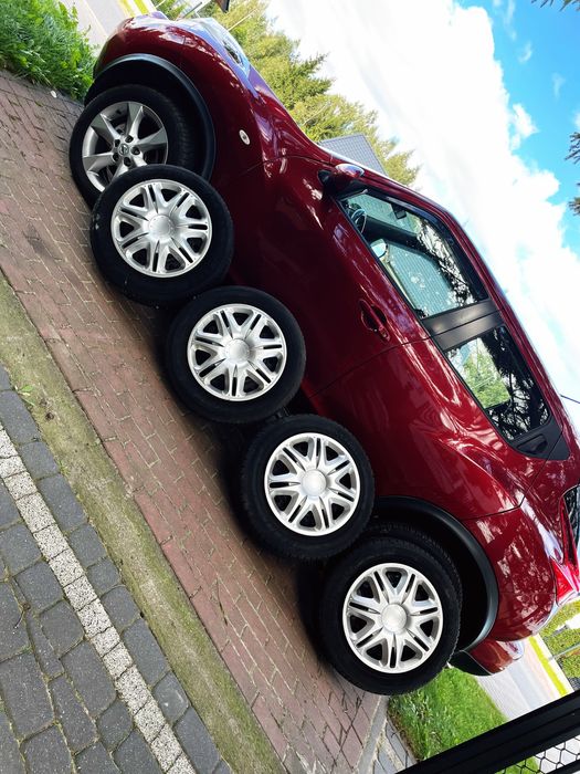 Koła zimowe 205/60R16 – felgi + opony + kołpaki (Nissan Juke)