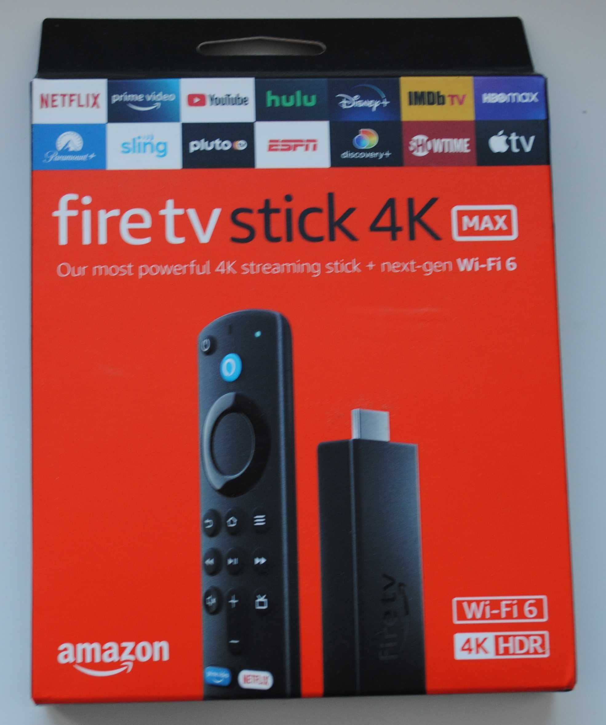 Медіаплеєр Amazon Fire TV Stick 4К Max смарт приставка .
