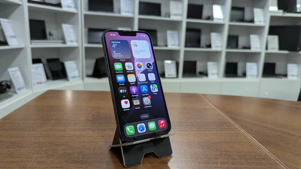 Ostatnia sztuka! Klasa A iPhone 13 Midnight 128GB Bateria 98% Faktura