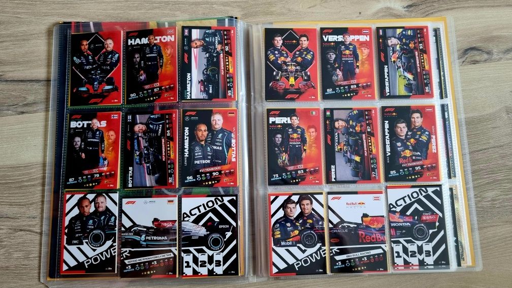 F1 - F1 Topps Turbo Attax 2021 - Kompletny Album 1-254 + Limitowane