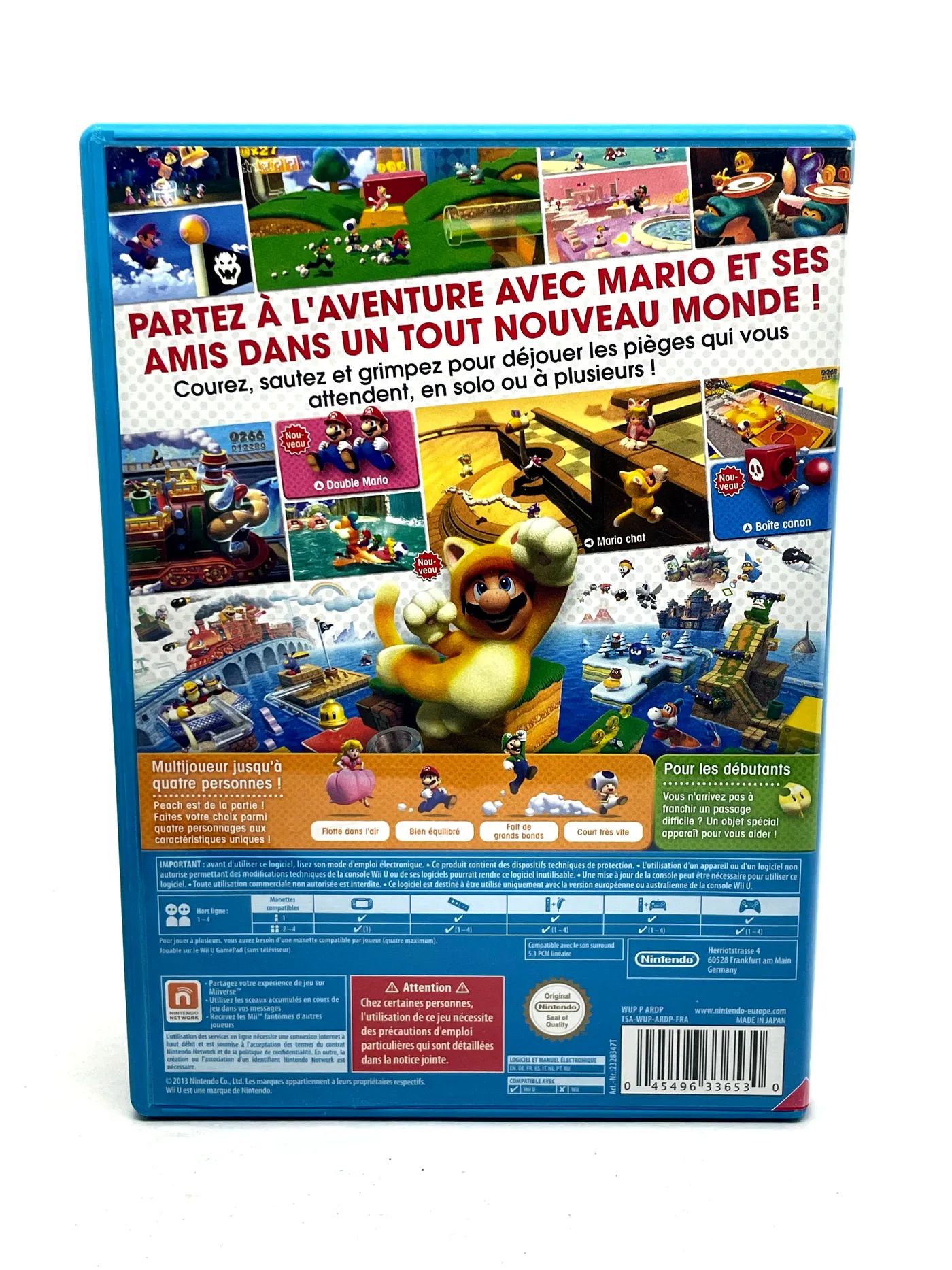 Super Mario 3D World Wii U Po Angielsku