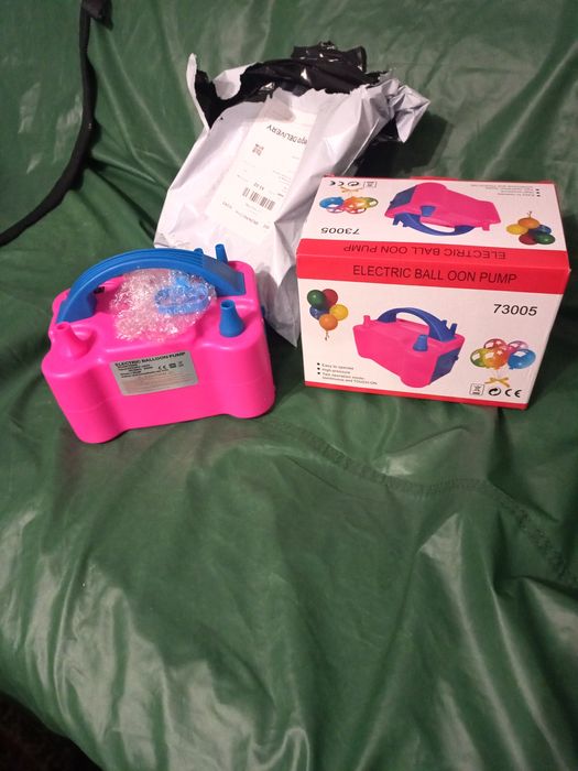 Pompka elektryczna do pompowania balonów . Kołobrzeg