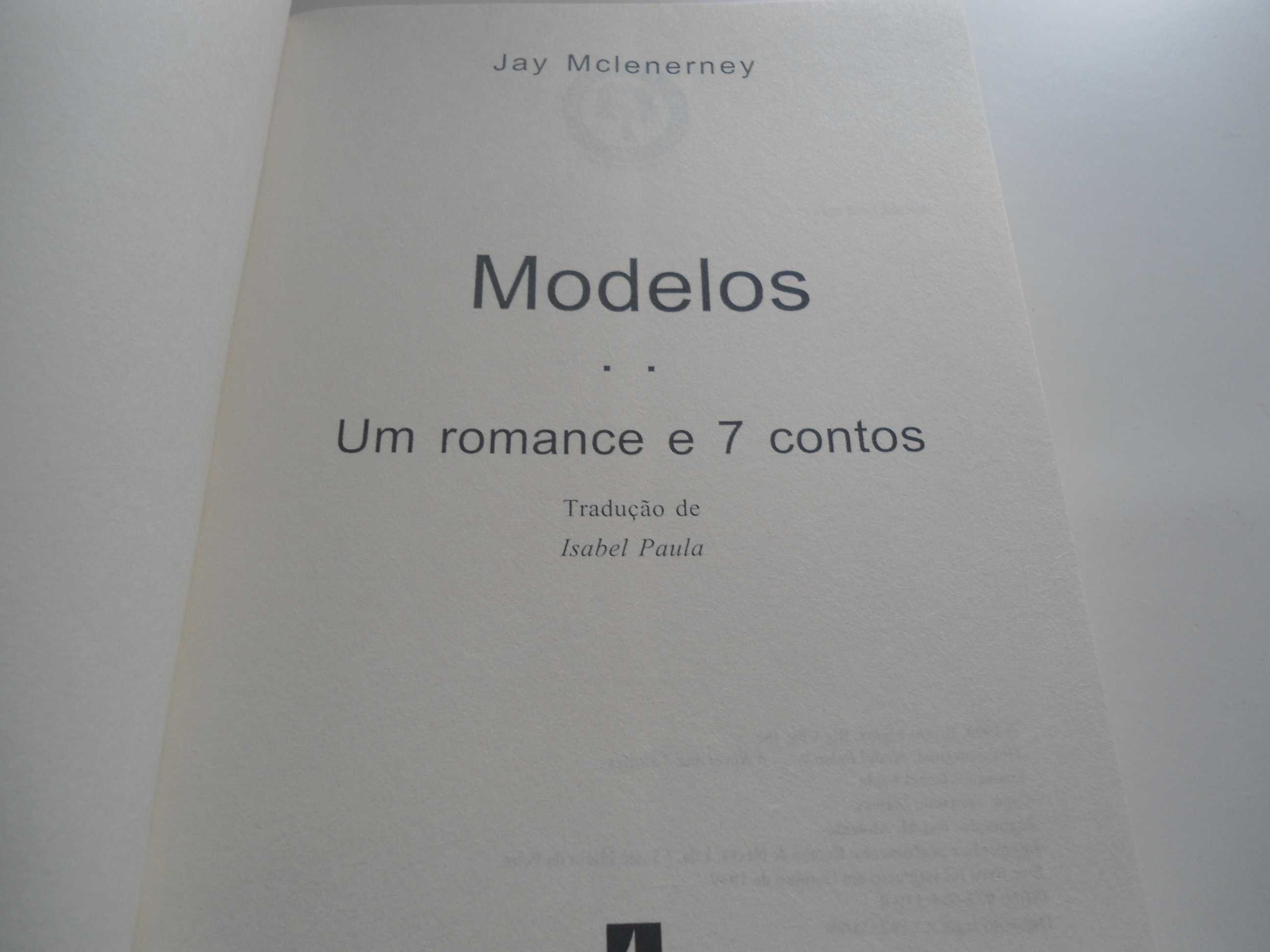 Modelos por Jay McInerney (1999)