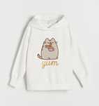 Bluza NOWA Reserved r.158 Pusheen z kapturem