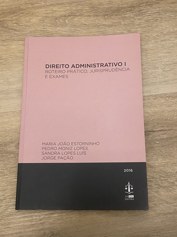 Livro de Direito Administrativo - exames e casos praticos