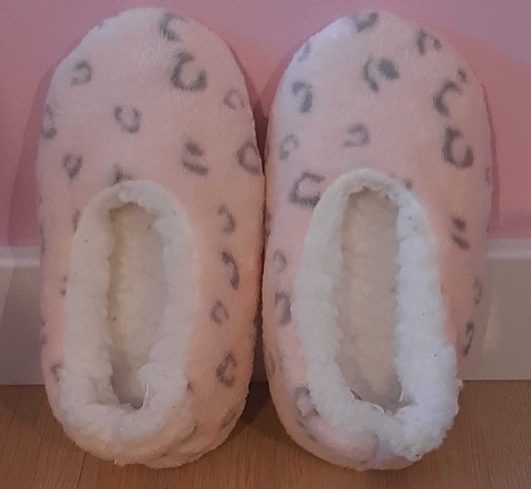 NOVAS Pantufas infantis Rosa 27-29