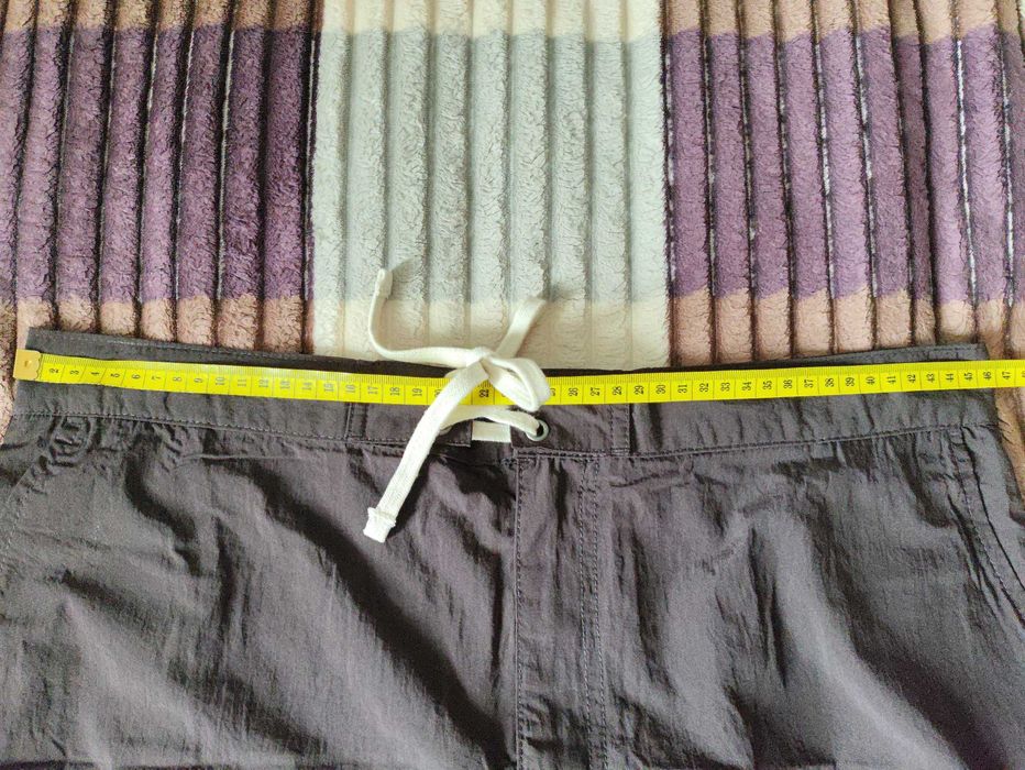 Пляжные шорты H&M однотонные тёмно-коричневые новые