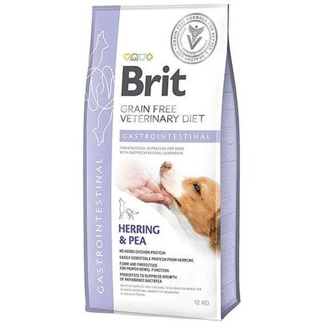 Brit Veterinary GASTROINTESTINAL корм для собак с проблемами ЖКТ 12кг