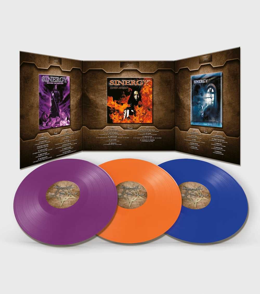 SINERGY ‎"The Legacy" 3xLP + "To Hell and Back" CD