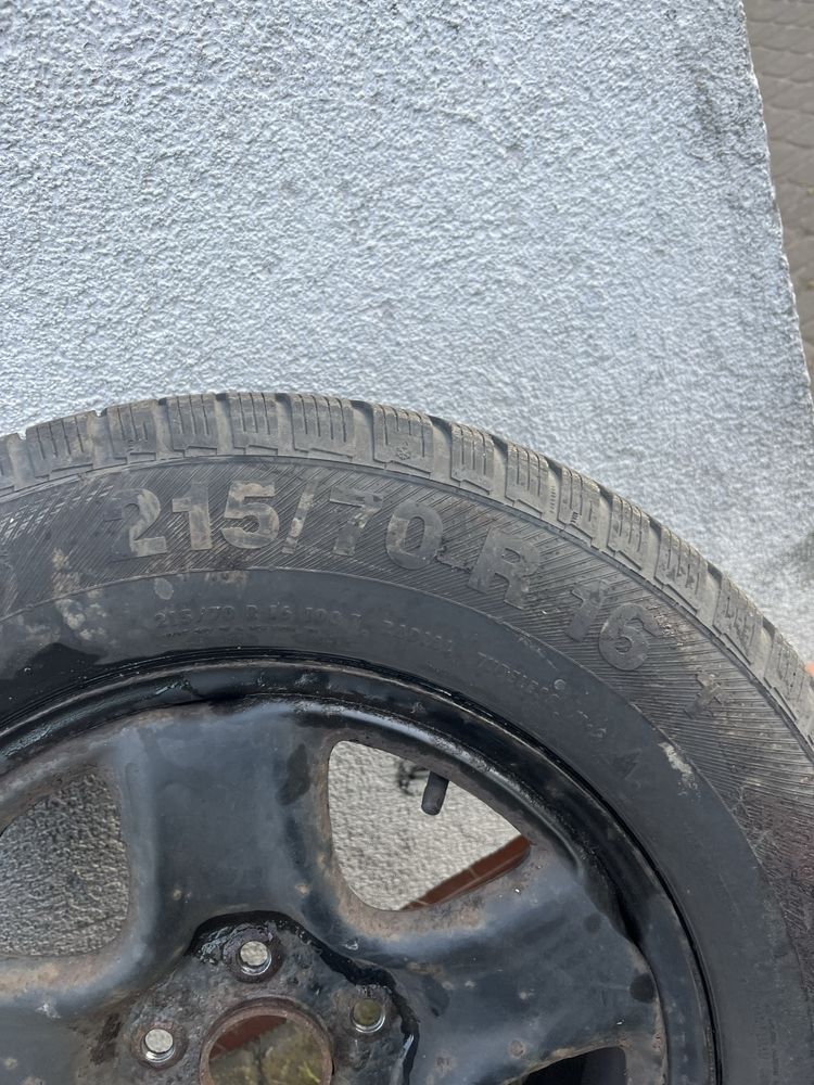 Koła felgi strukturalne toyota 5x114.3 honda r16 215/70 zimowe barum