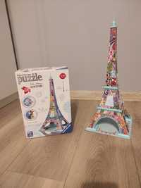 Puzzle 3D wieża Eiffla Ravensburger