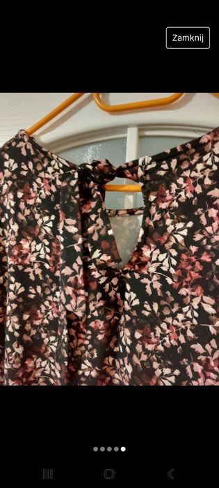 Sukienka kwiaty 42 xl