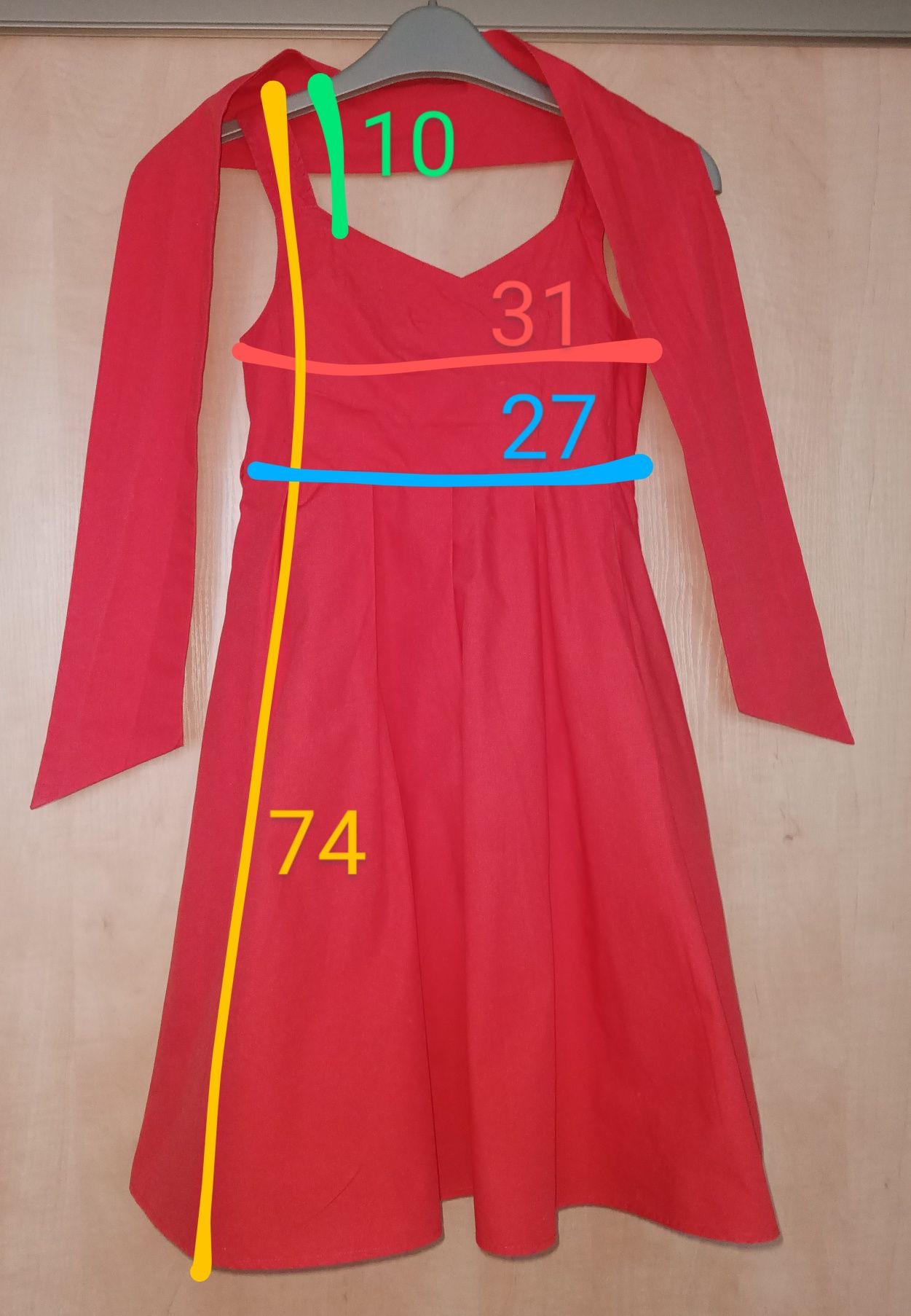 Różowa rozkloszowana sukienka na ramiączkach Monsoon 9-10 lat 134/140c