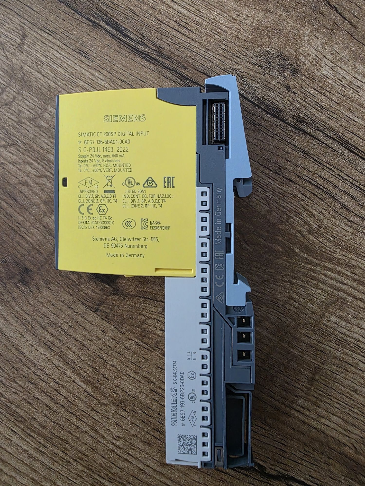 Moduł SIEMENS Simatic ET 200SP Input