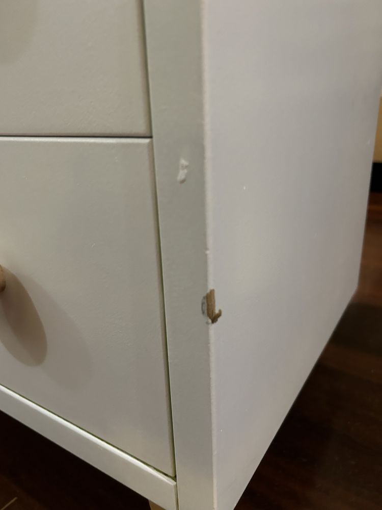 Cómoda ikea mammut branca