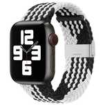 Pasek do Apple Watch 38/40/41mm Strap Fabric Black/White