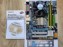 Płyta główna Gigabyte GA-G31M-S2L + Xeon + 4GB
65
 zł