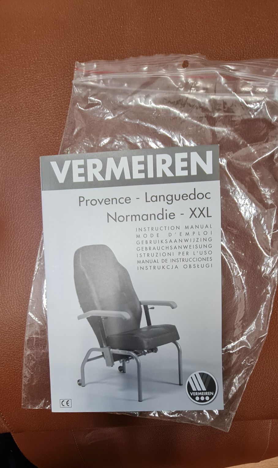 fotel inwalidzki geriatryczny Vermeiren xxl normadie