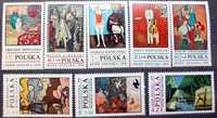 K znaczki polskie rok 1970 - IV kwartał