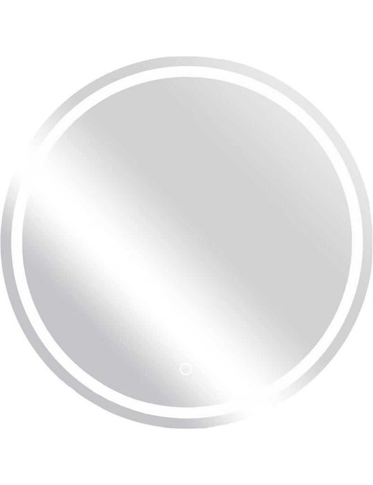 Lustro Z Oświetleniem LED Do Zawieszenia Włącznik Dotykowy 60 Cm