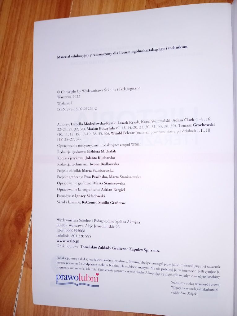 Historia I teraźniejszość 2