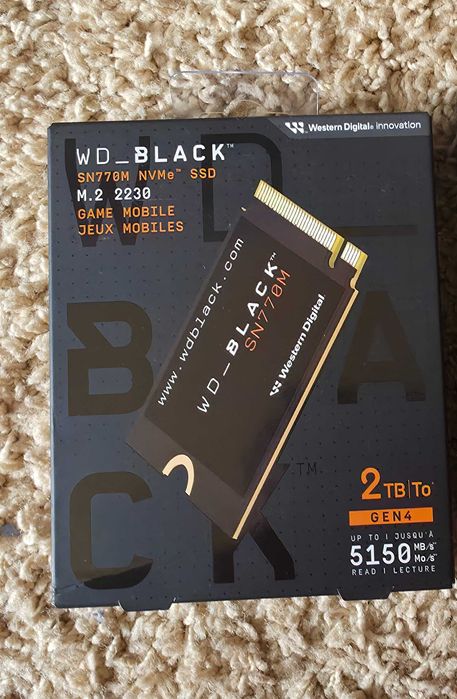 WD Black SN770 2tb 2230