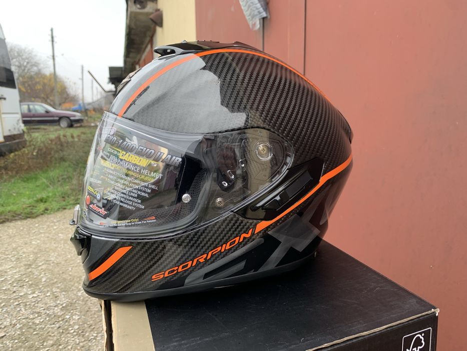 Мотошолом, шолом Scorpion Exo 1400 air Carbon, m(57-58cm)