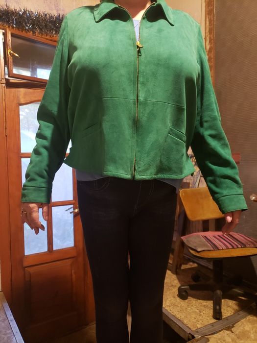 Куртка замшевая. 54 р. Или больше демисезонная