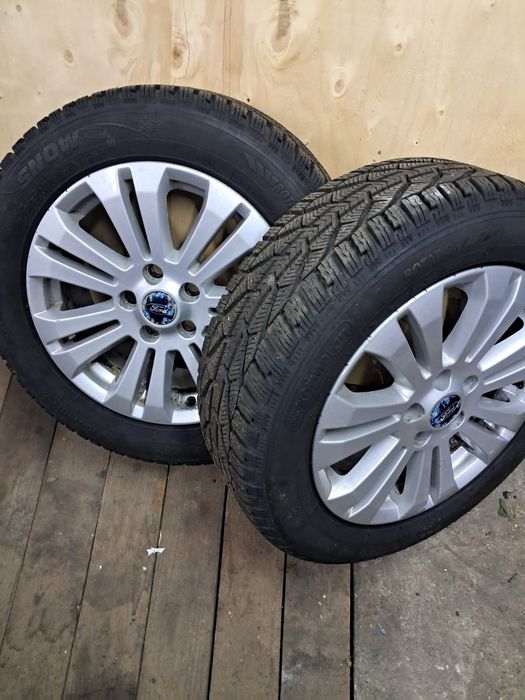 AluFelgi z oponami zimowymi