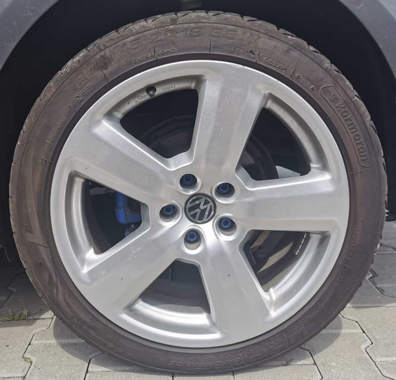 Koła Alufelgi Opony ZR18" 225/45/R18 Kormoran 5x112 VW Seat Skoda Audi