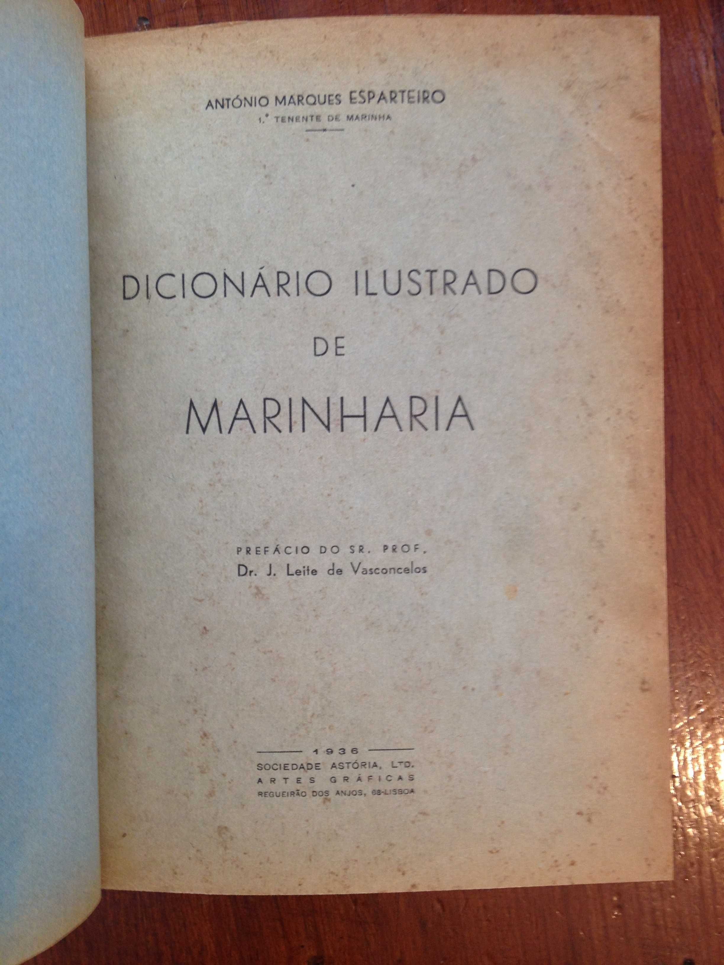 António Marques Esparteiro - Dicionário ilustrado de Marinharia