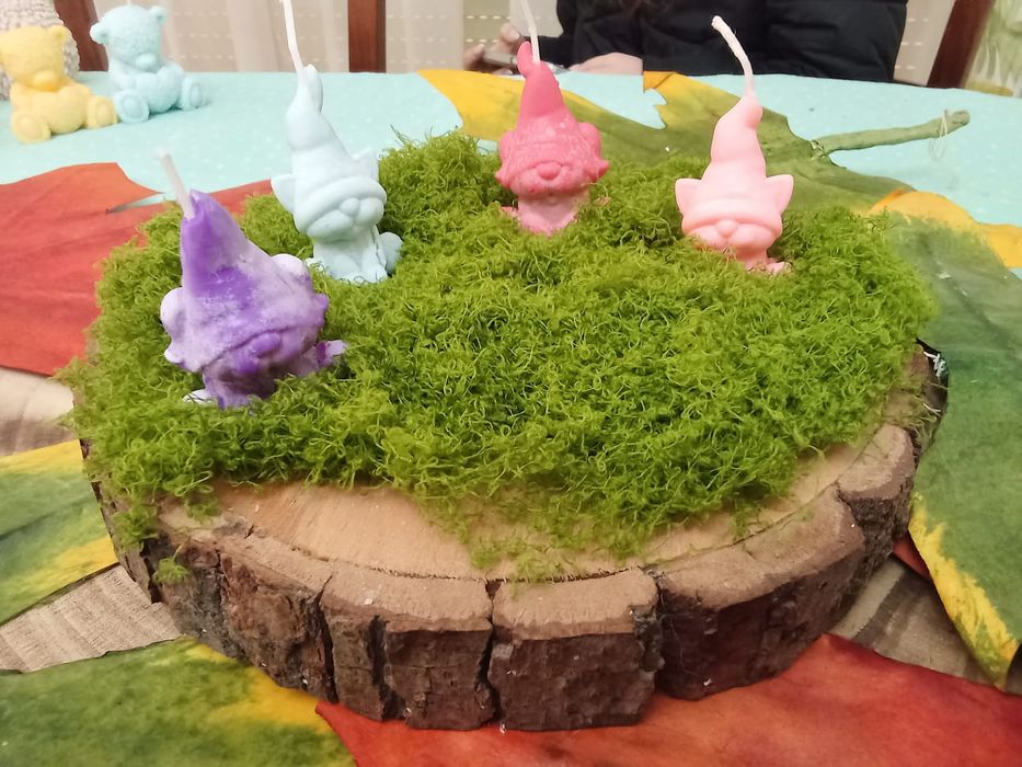 Velas aromáticas gnnomos