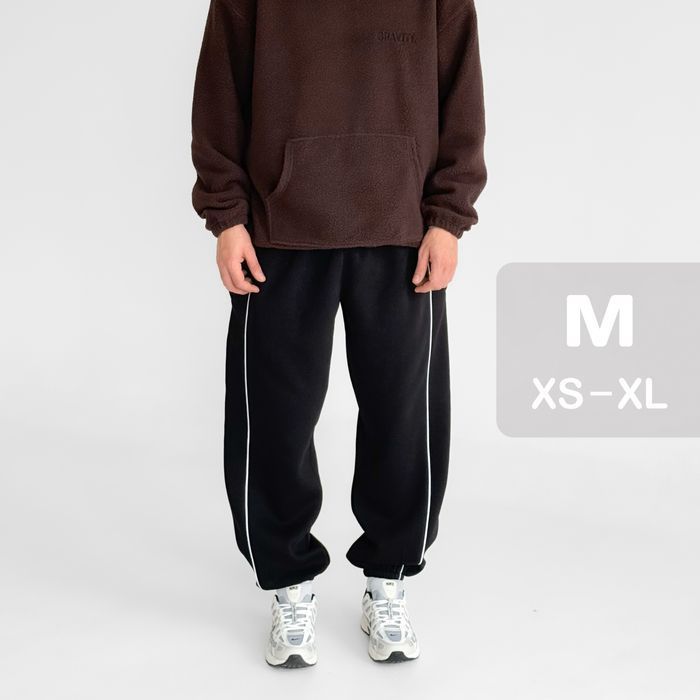 Спортивні штани baggy pants джогери чоловічі брюки фліс sweatpants M