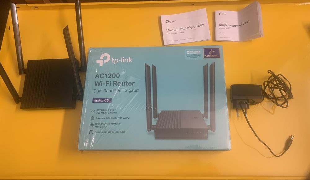 Роутер, маршрутизатор TP-LINK ARCHER C64 АС 1200