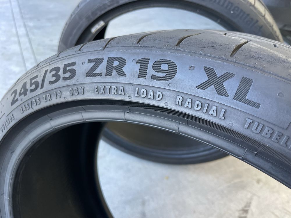 2 Pneus 245/35 R19 Continental